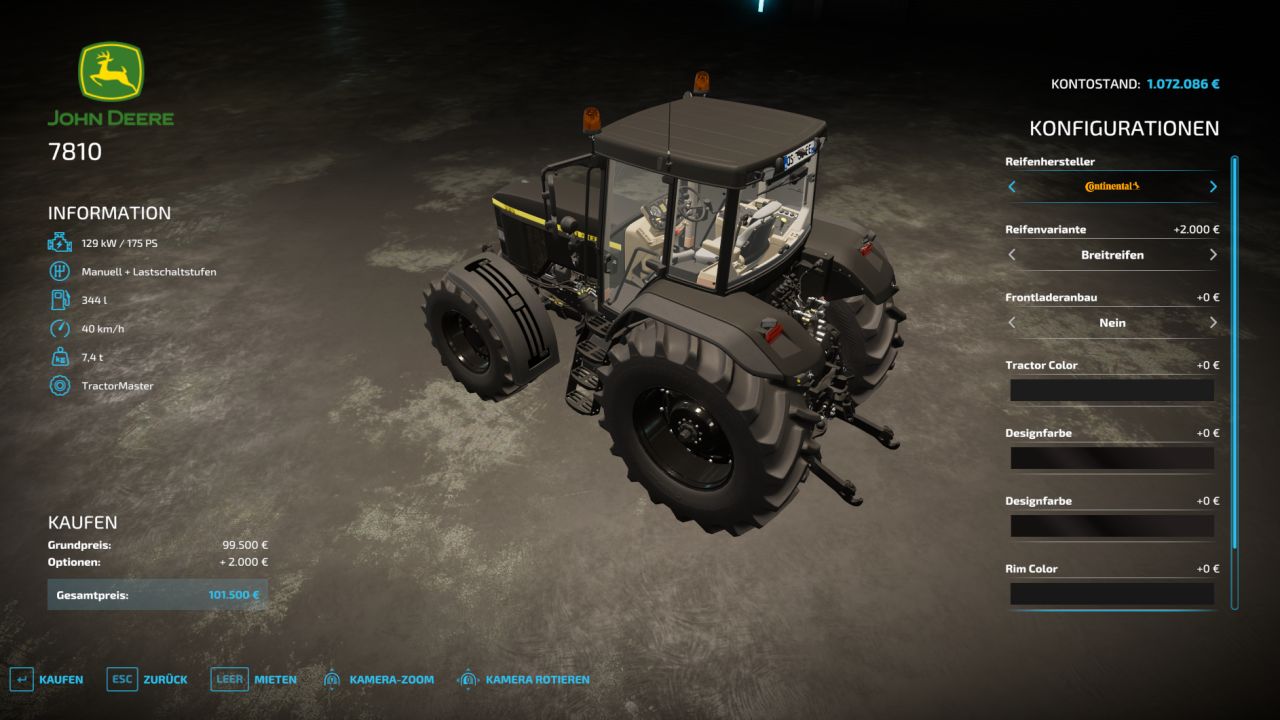 John Deere 7810 Edit