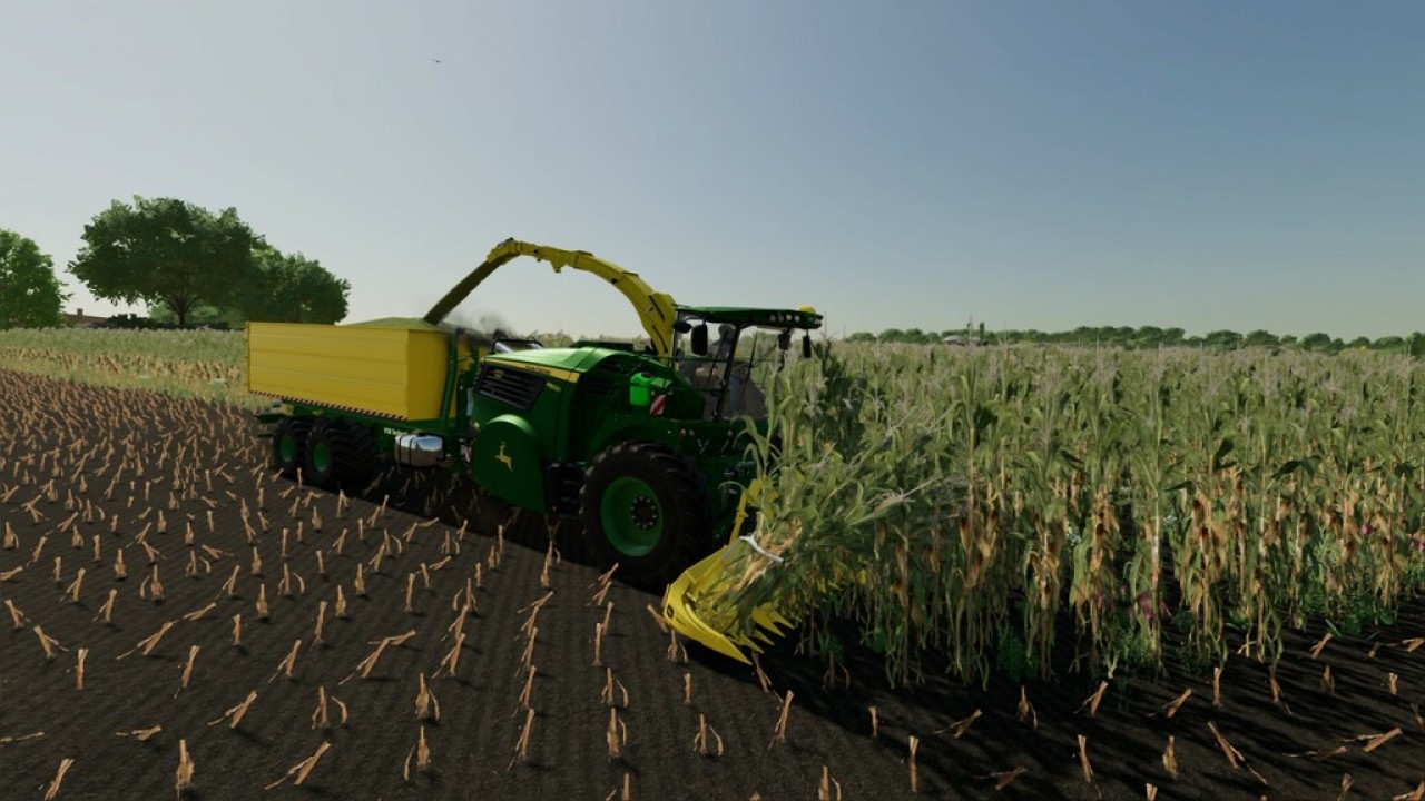 Контейнеровоз John Deere 8000