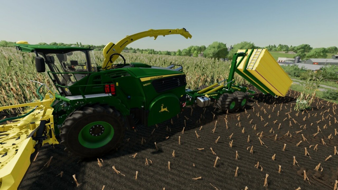 Контейнеровоз John Deere 8000