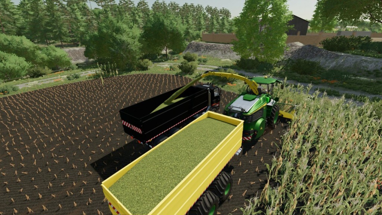 John Deere 8000 Container Carrier