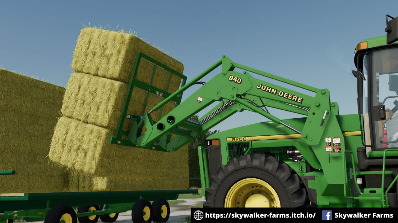 John Deere 840 Frontloader