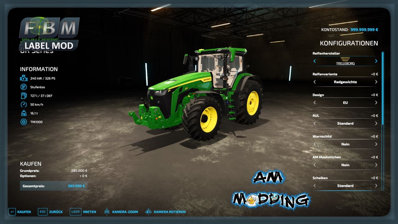 John Deere 8R Edit