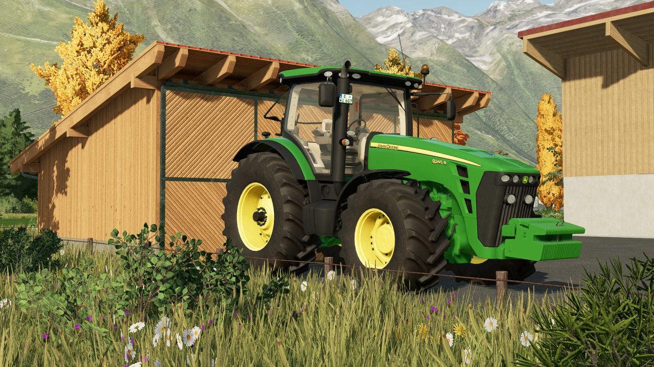 Farming Simulator 22  Testando o novo trator john deere 8r 