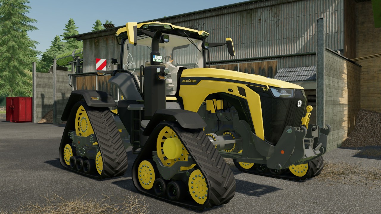 John Deere 8RX SAAT-GUT Plaussig