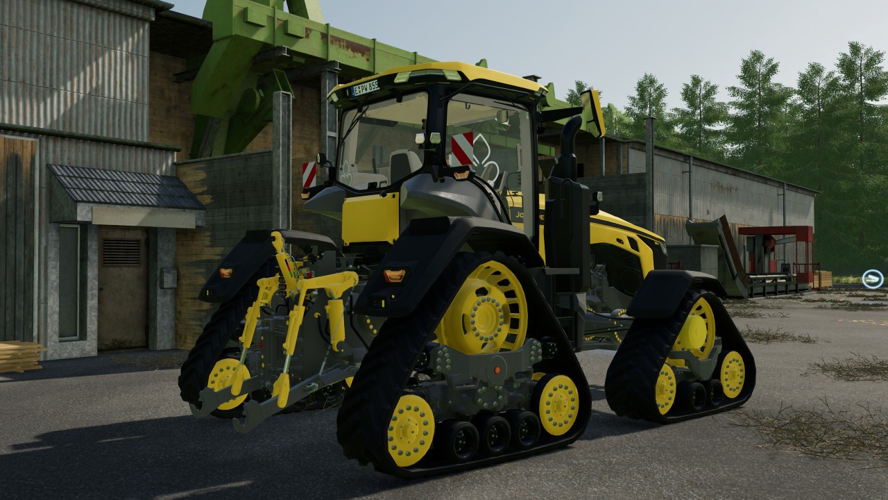 John Deere 8RX SAAT-GUT Plaussig
