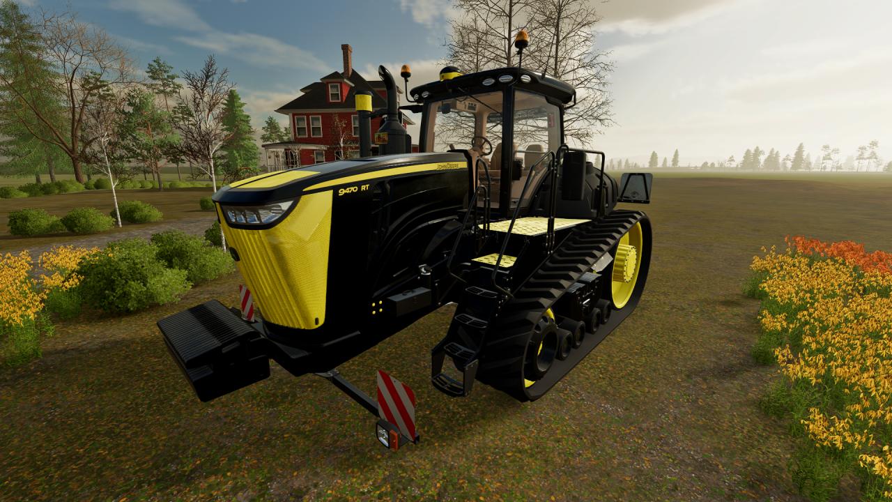 John Deere 9RT Black & Yellow