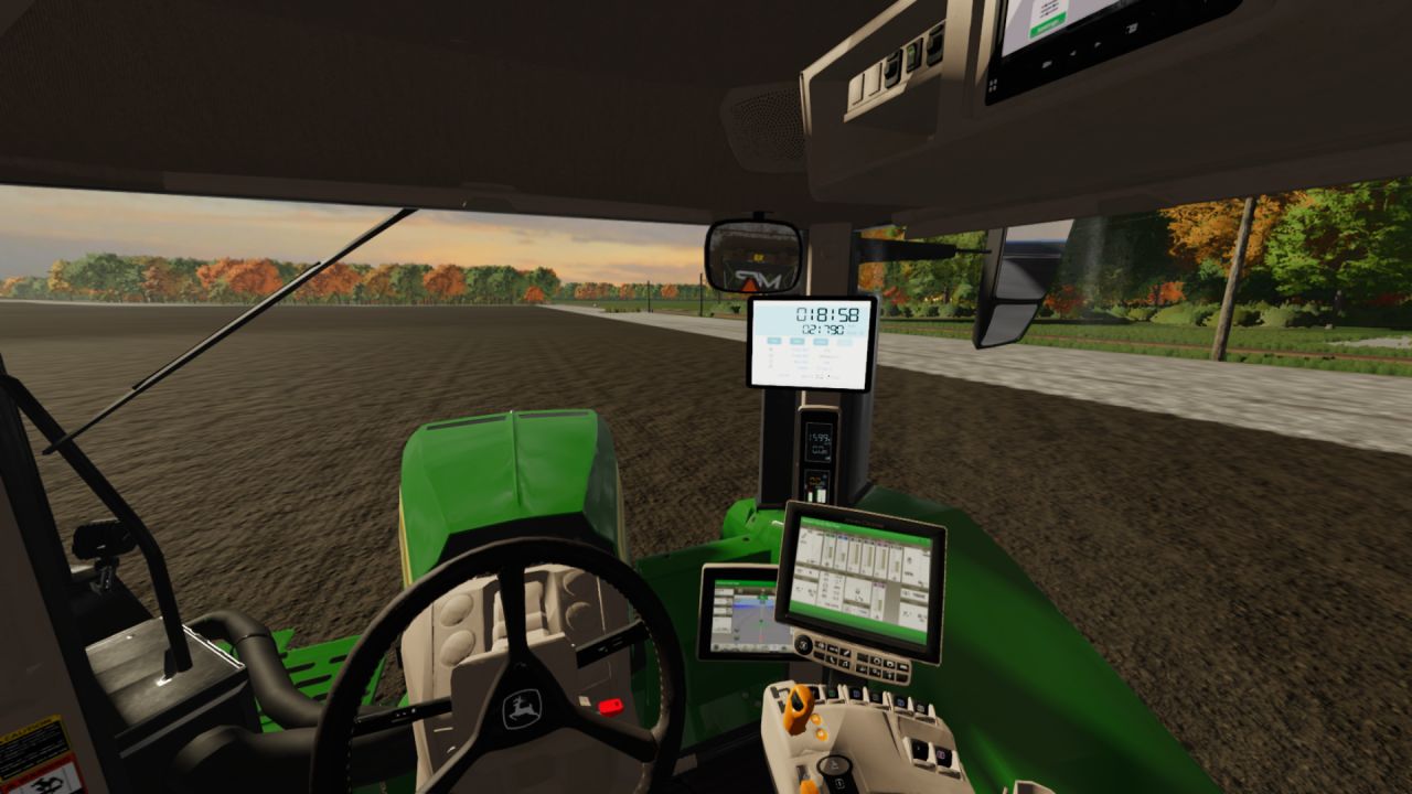 John Deere 9RX (Real Dashboard)