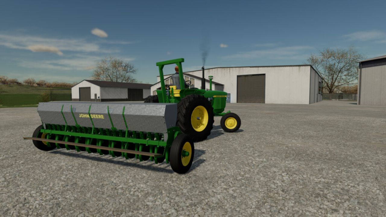 Зерновая сеялка John Deere B 12 футов