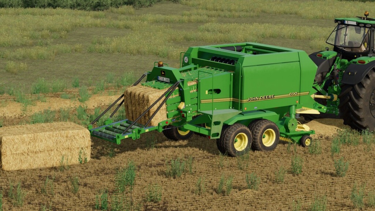 Пресс-подборщики John Deere