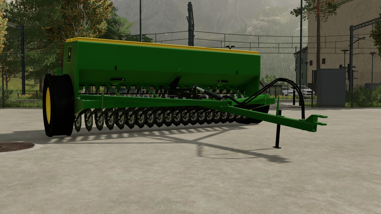 Siewnik John Deere do skrzynek