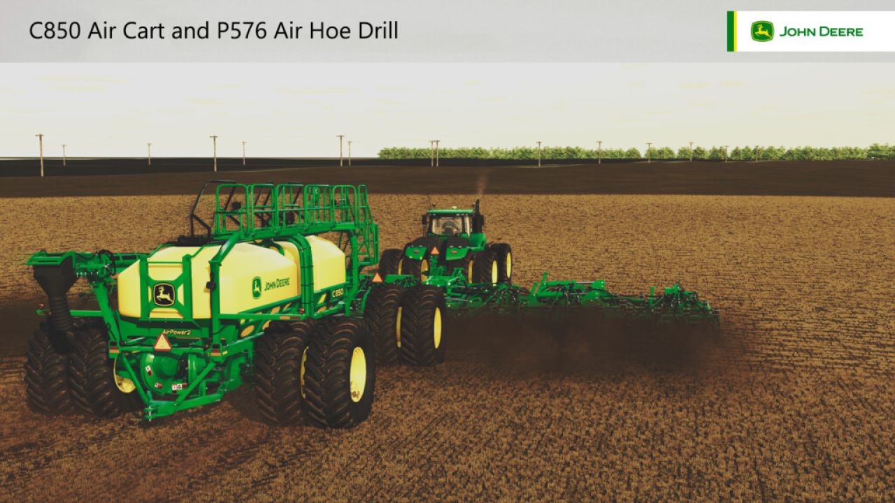 John Deere C850 / P576