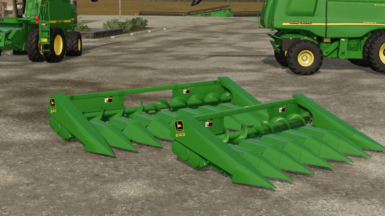 Testate per mais John Deere