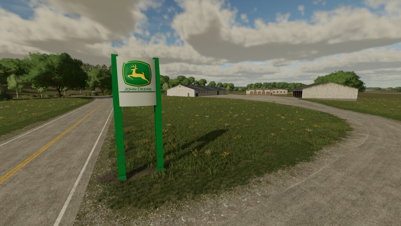 John Deere Dealer Sign