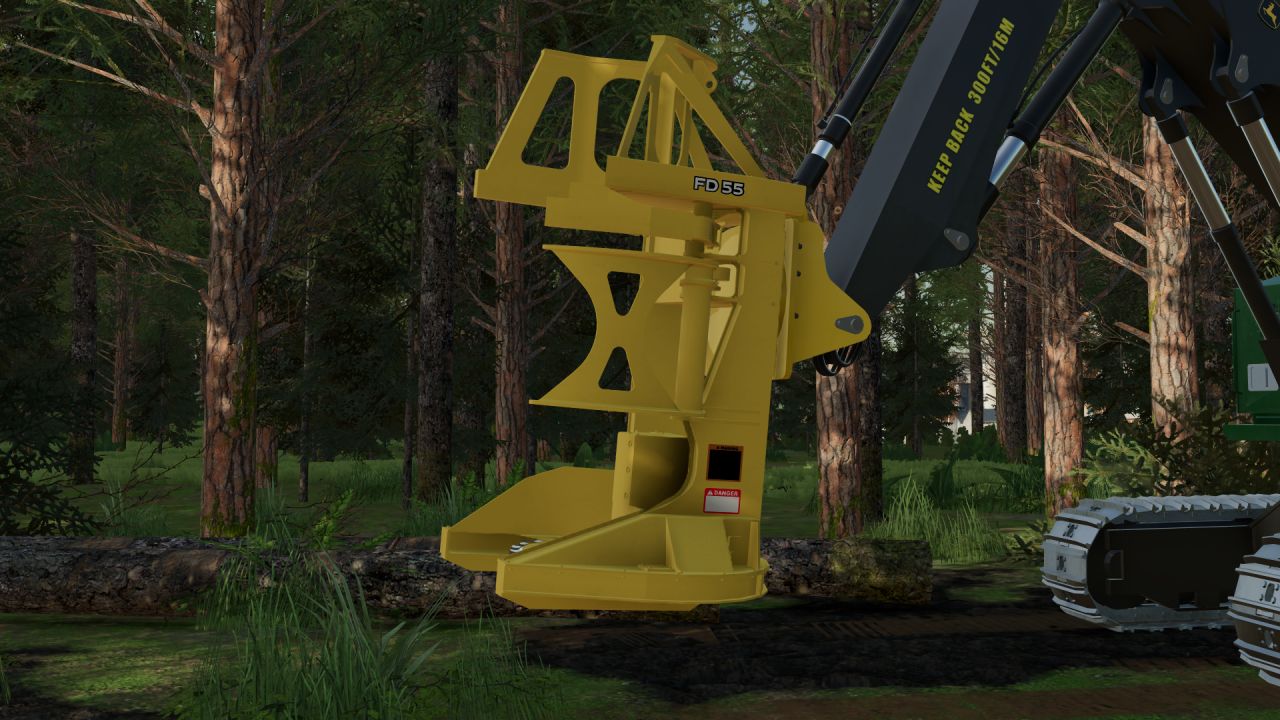 Cabezal de adelgazamiento John Deere FD55