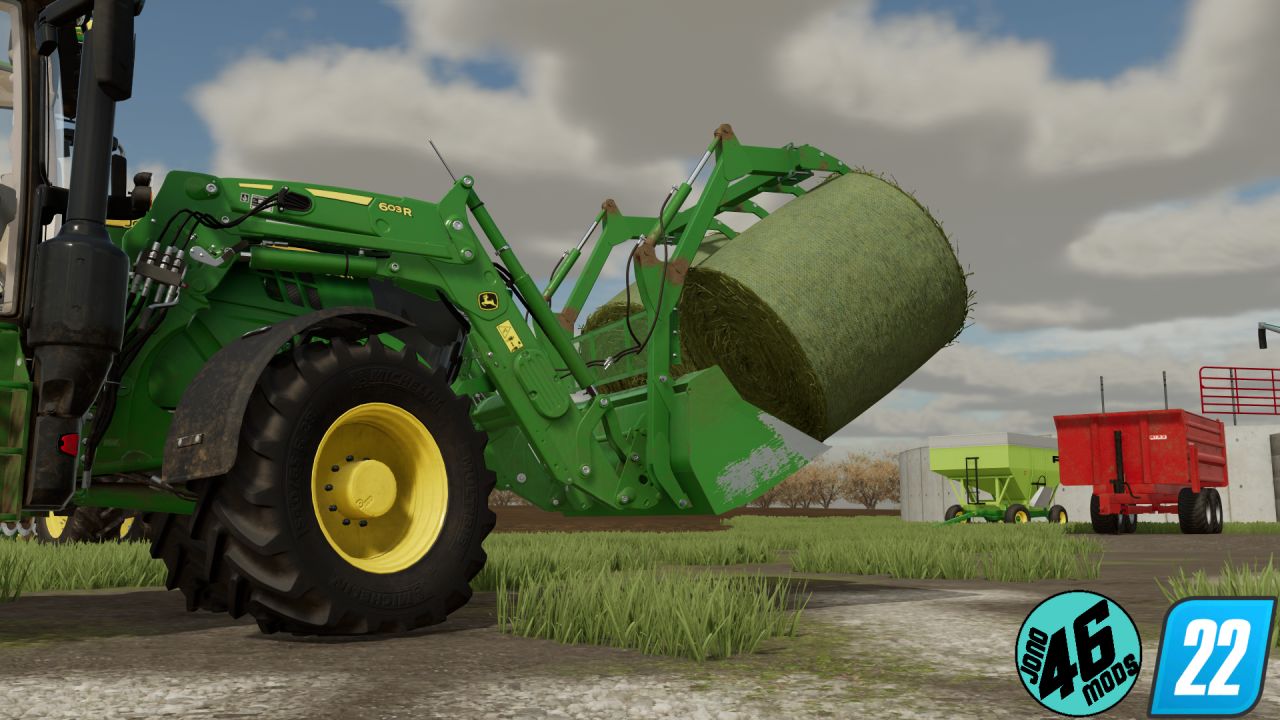 John Deere grapple bucket