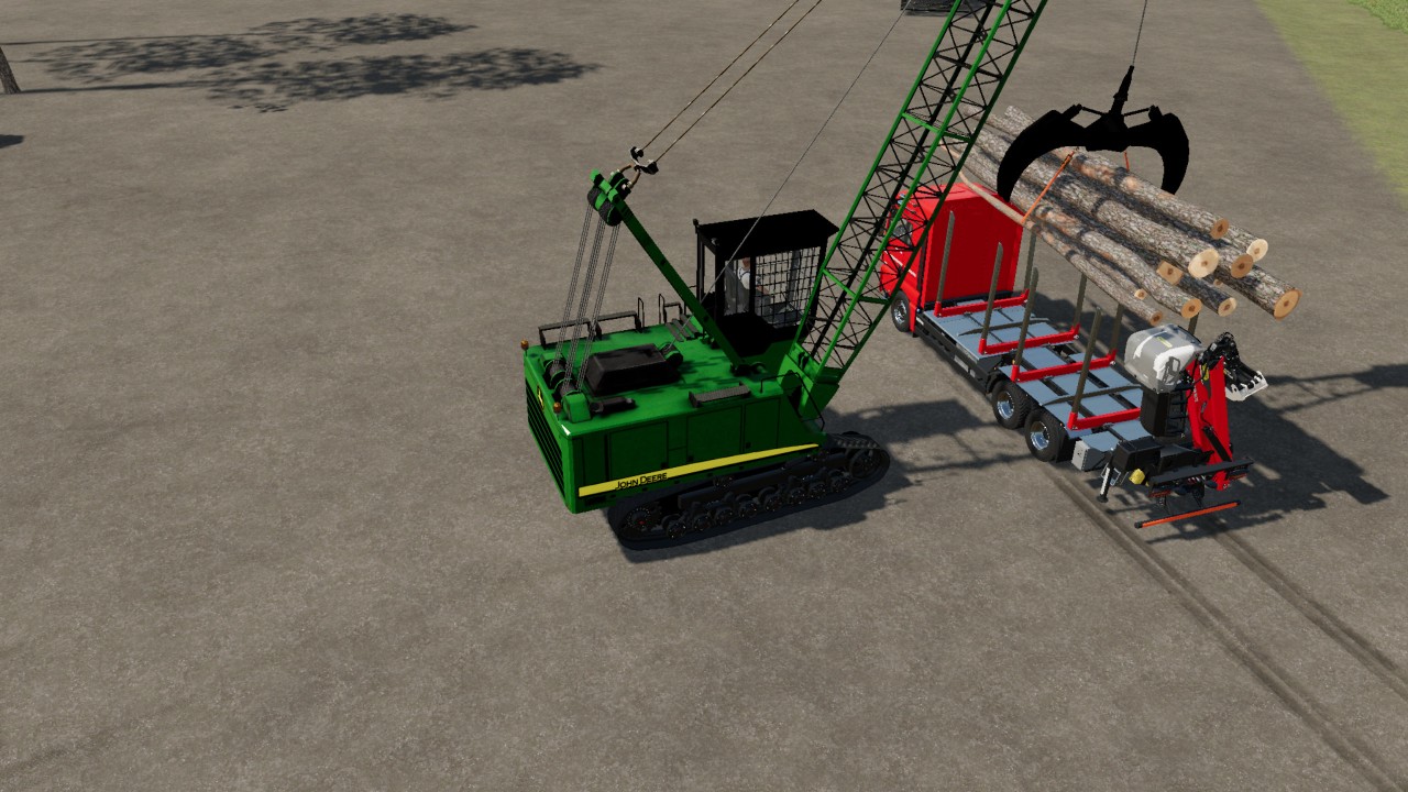 John Deere Grapple Yarder