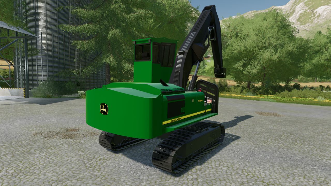 Лесозаготовительный комбайн John Deere / Hitachi