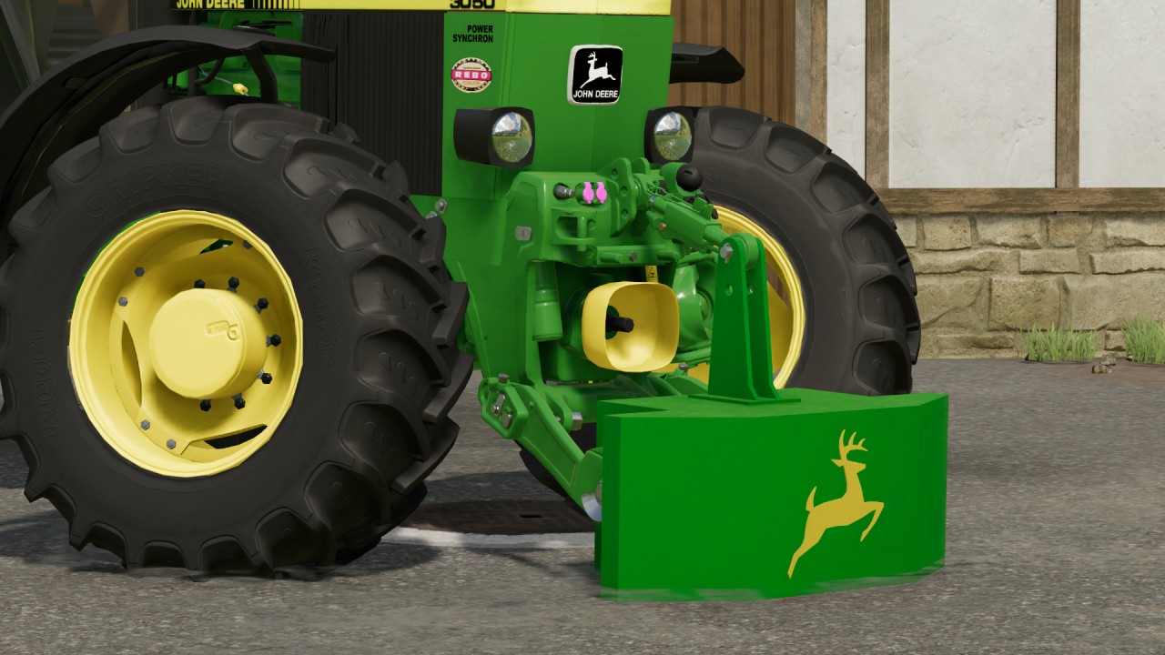 John Deere homemade weight