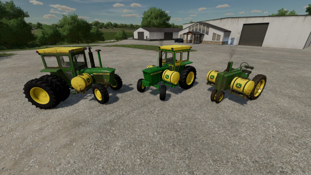 John Deere Saddle Tanks