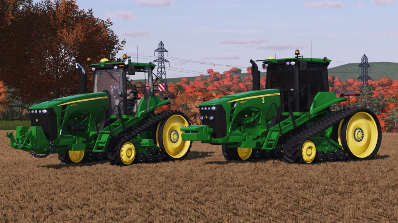 John Deere Series 8030T Und Demco SideQuest 1000/1200