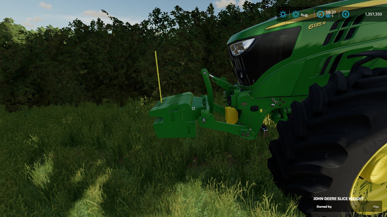 Poids en tranches John Deere