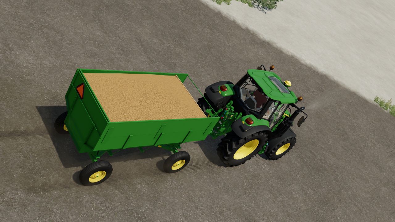 John Deere small tipper