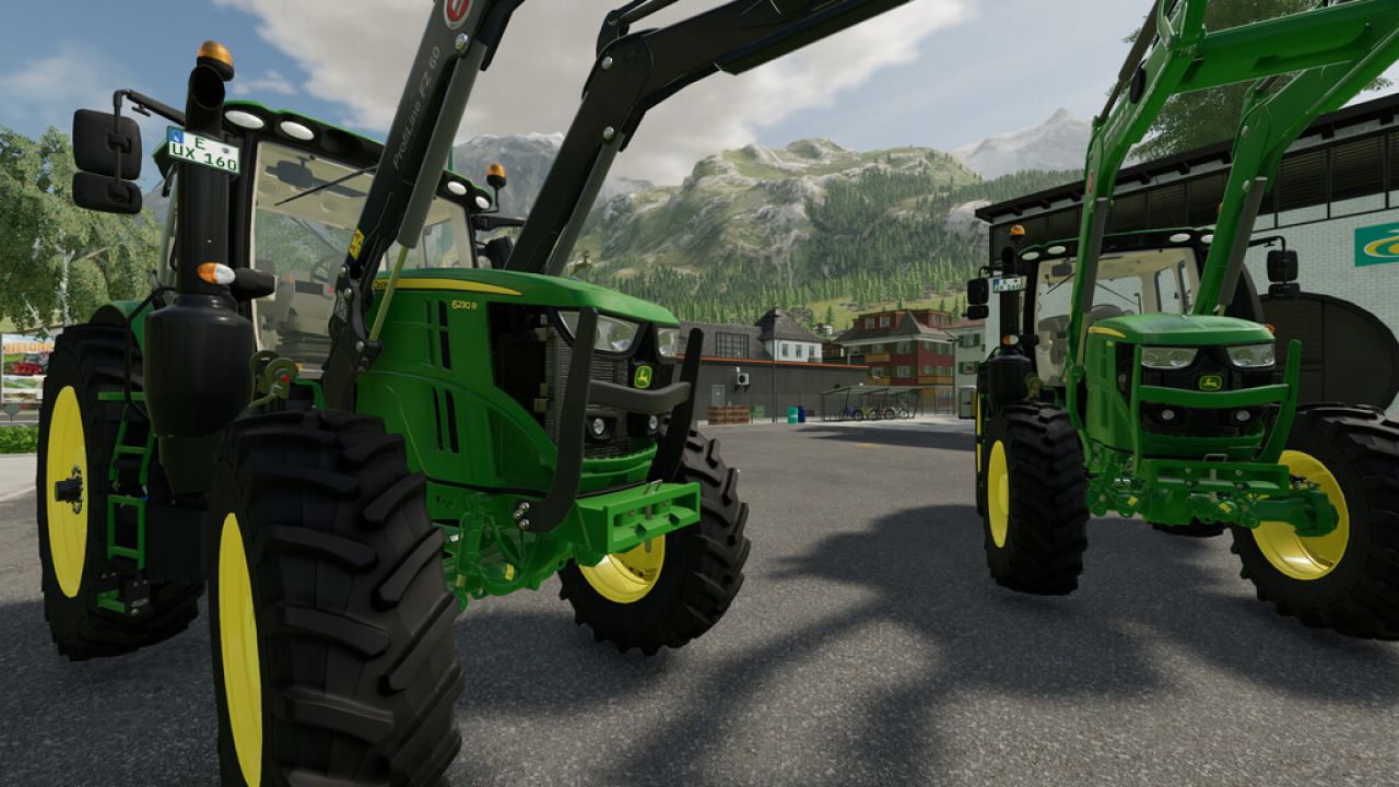 Konsola John Deere Stoll (Prefab)