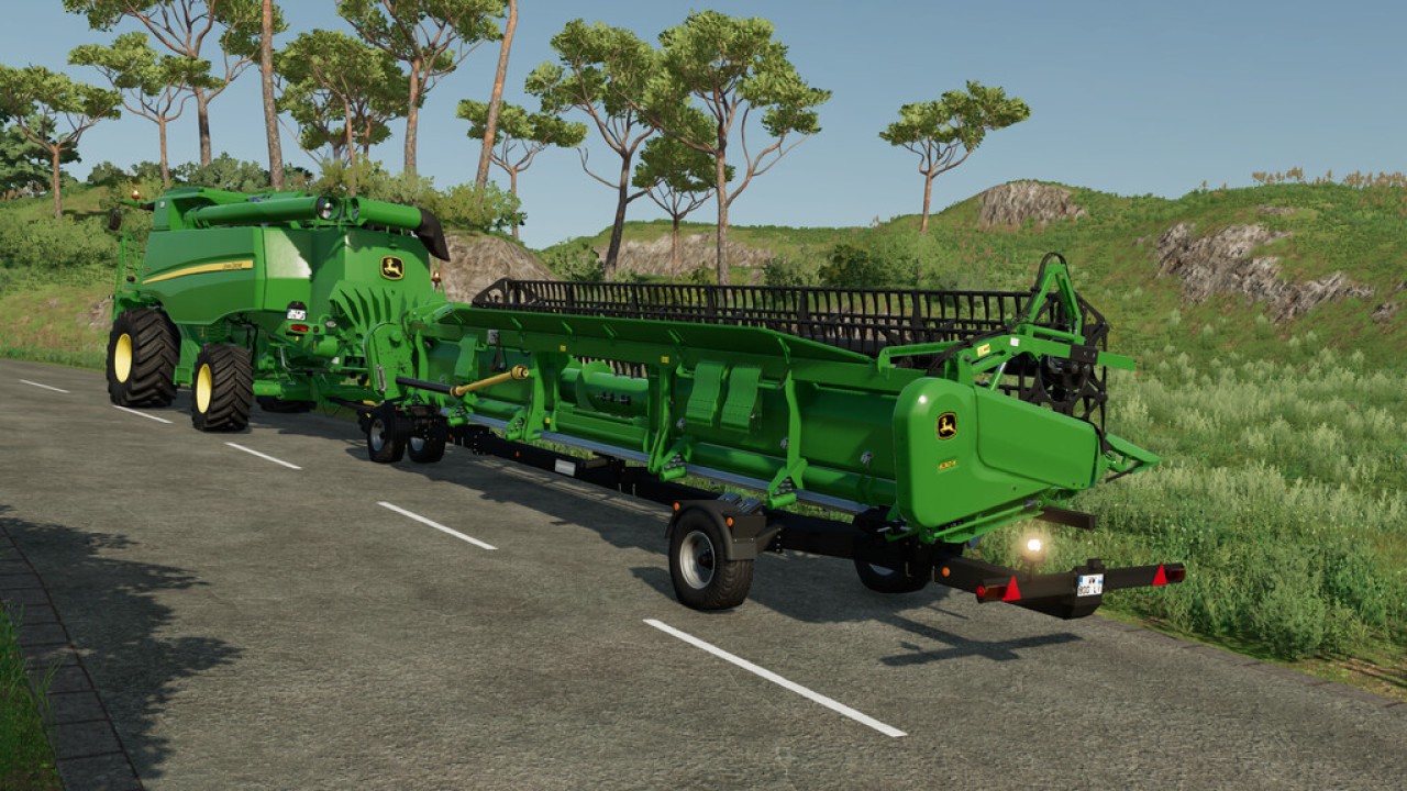 Barres de coupe John Deere série T et 600X