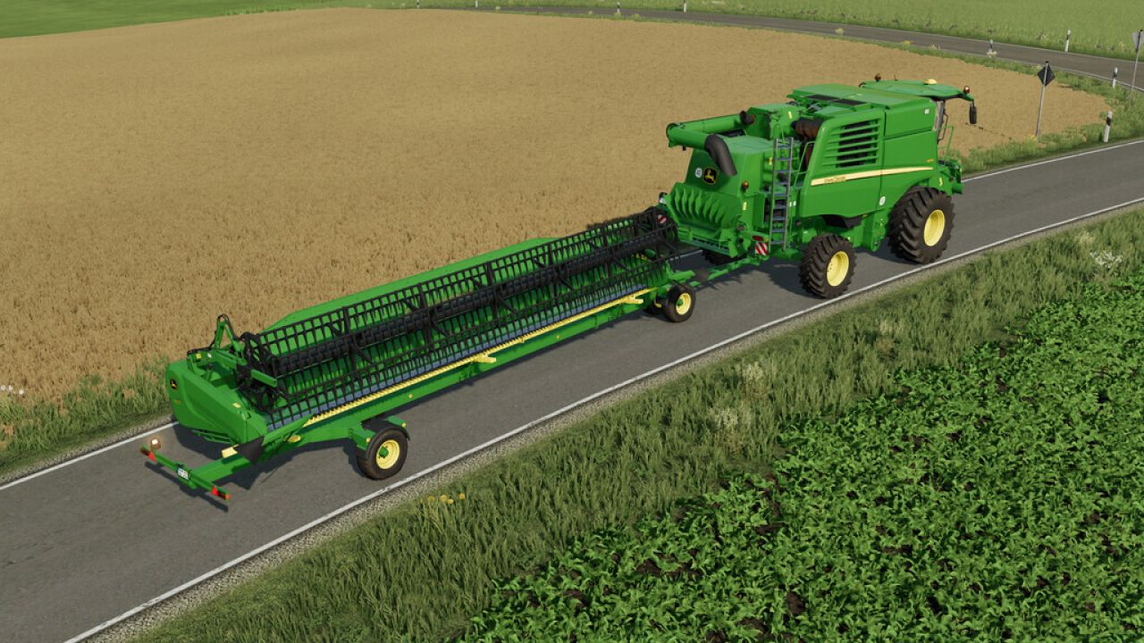 Intestazioni John Deere serie T e 600X