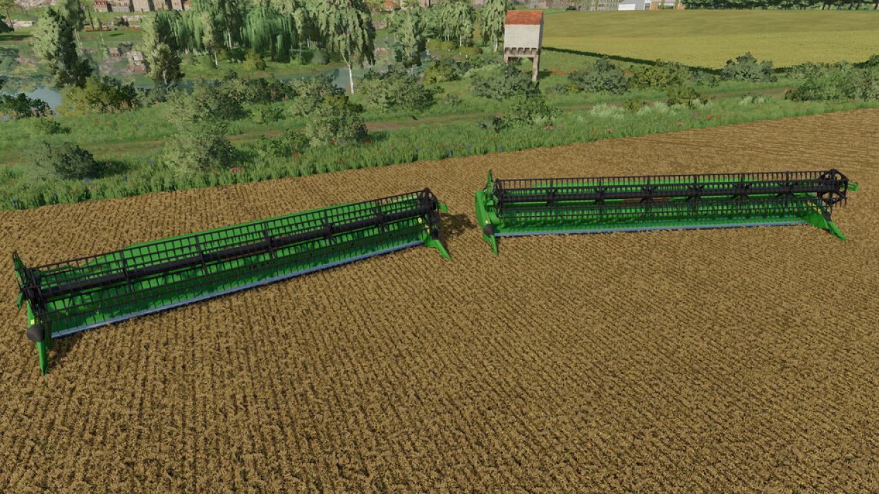 Erntevorsätze der John Deere T-Serie und 600X