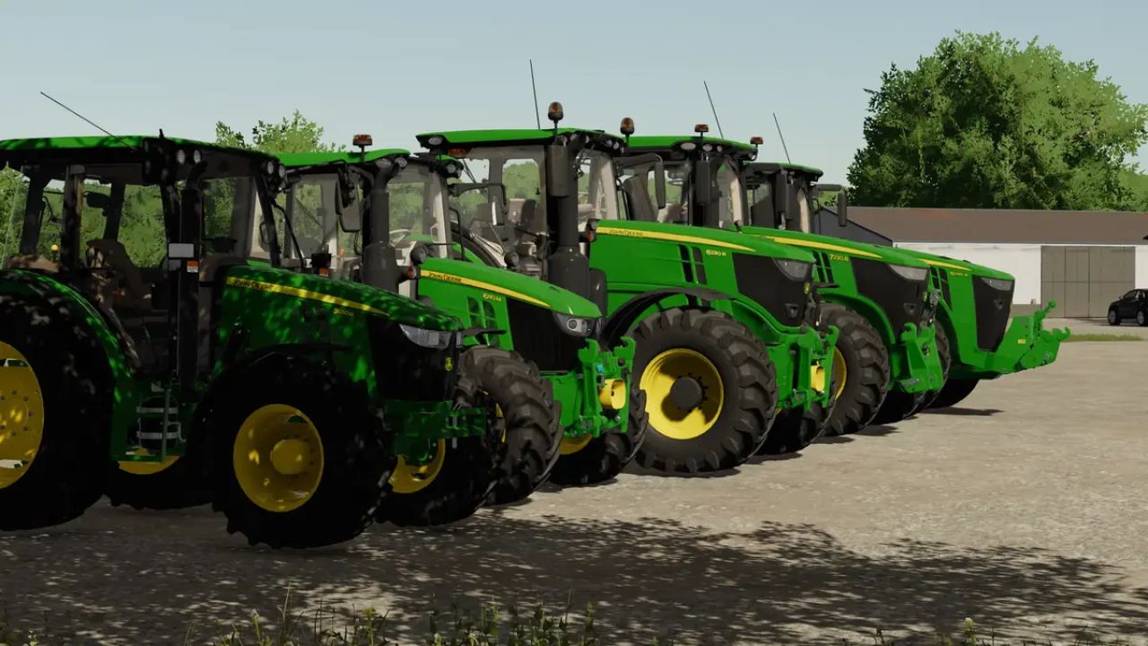 Ensemble tracteur John Deere avec système IFKOS