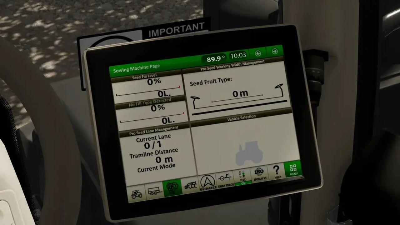 Pacchetto trattore John Deere con sistema IFKOS