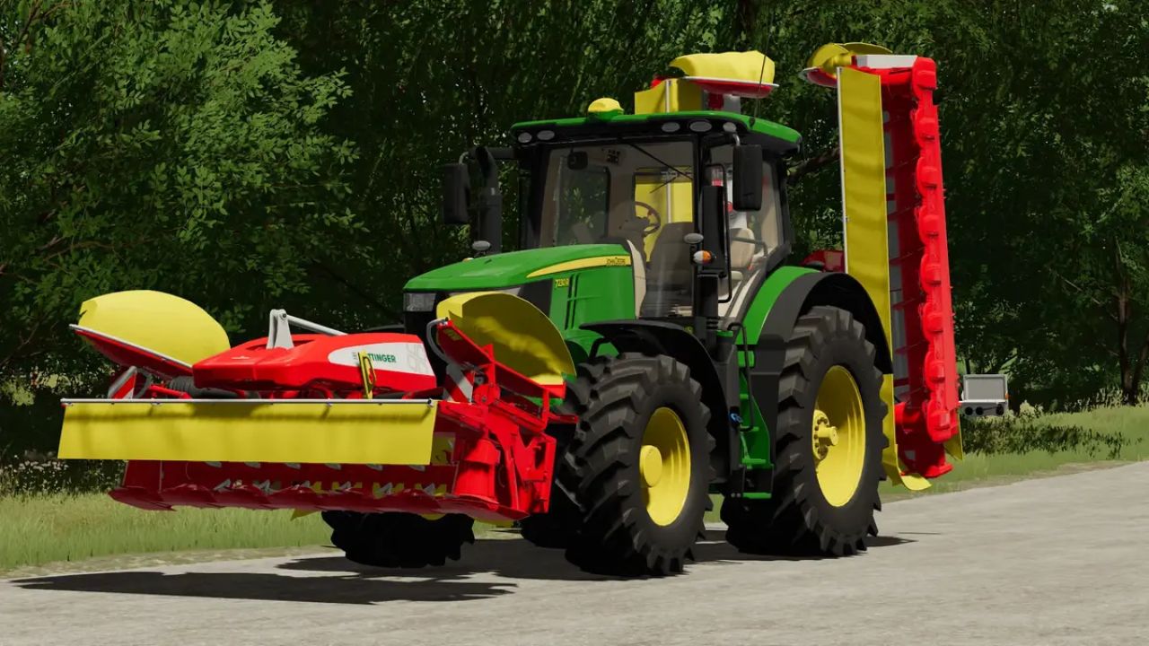 Ensemble tracteur John Deere avec système IFKOS