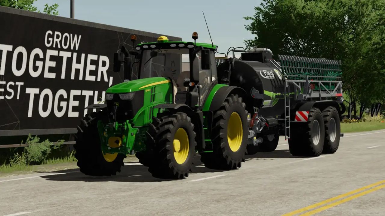 John Deere tractor package with IFKOS system