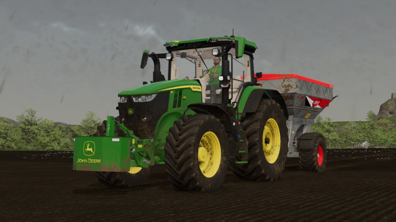 John Deere-Gewicht 900 kg