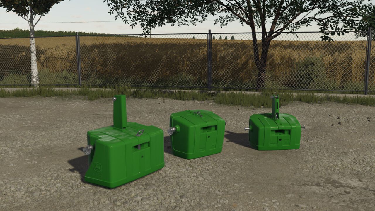 John Deere Gewichtspaket