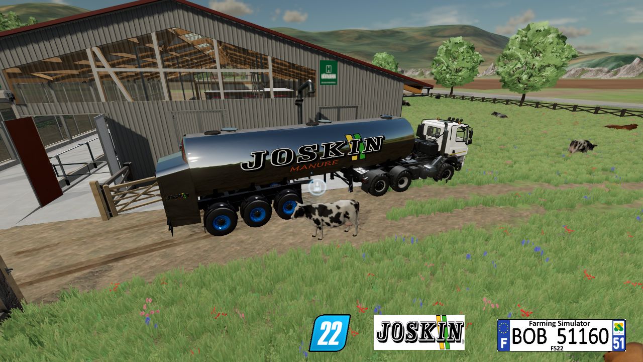 Zbiornik na gnojowicę firmy Joskin