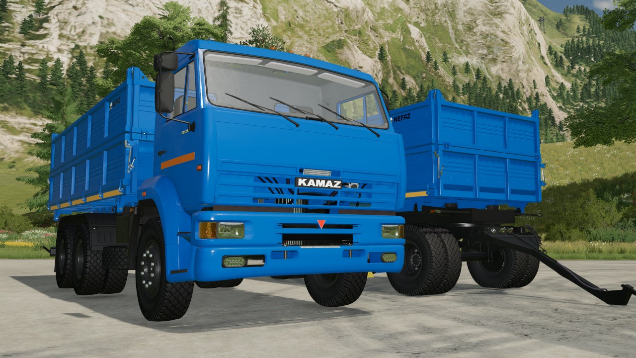 KAMAZ 45143 + NEFAZ 8560