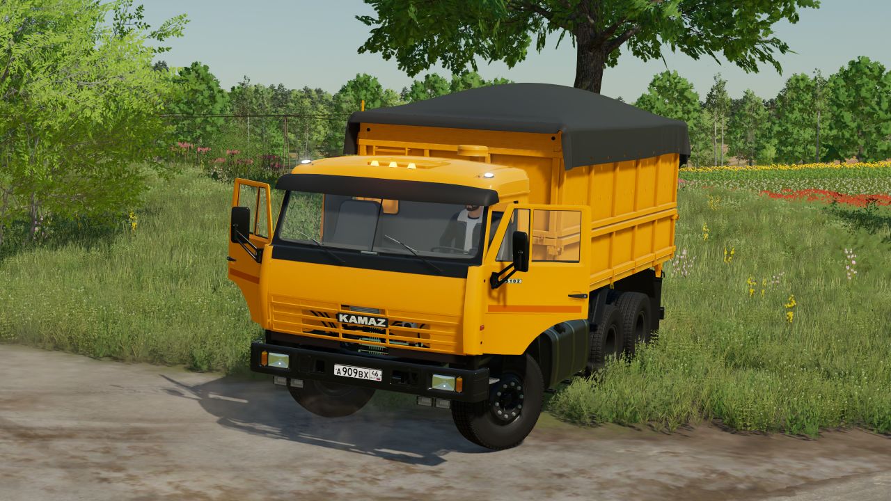 Kamaz-55102 + Remorque