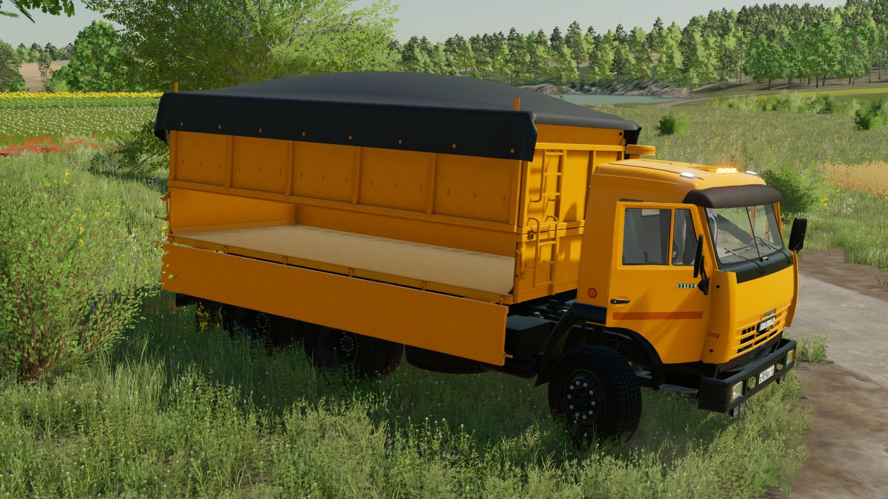 Kamaz-55102 + Remorque