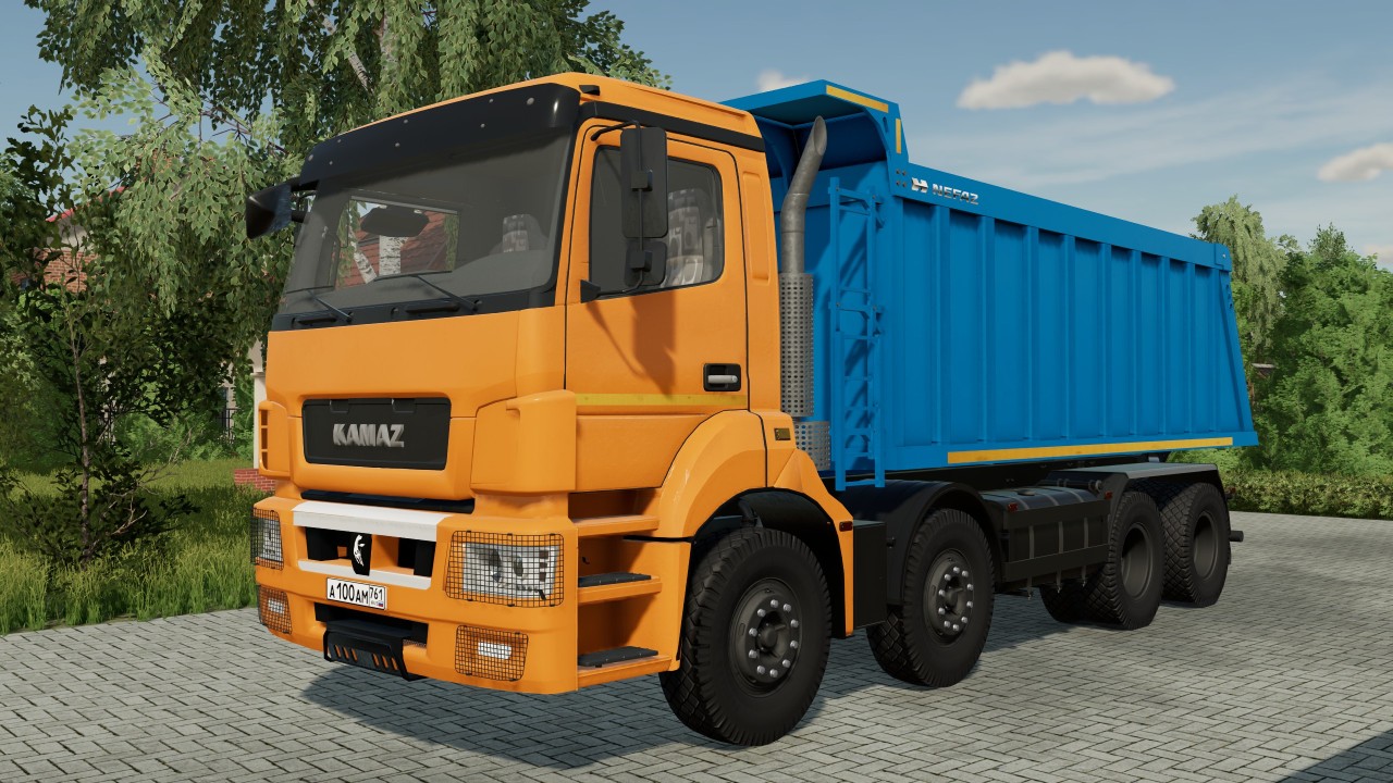 KamAZ 65801 Dump Truck