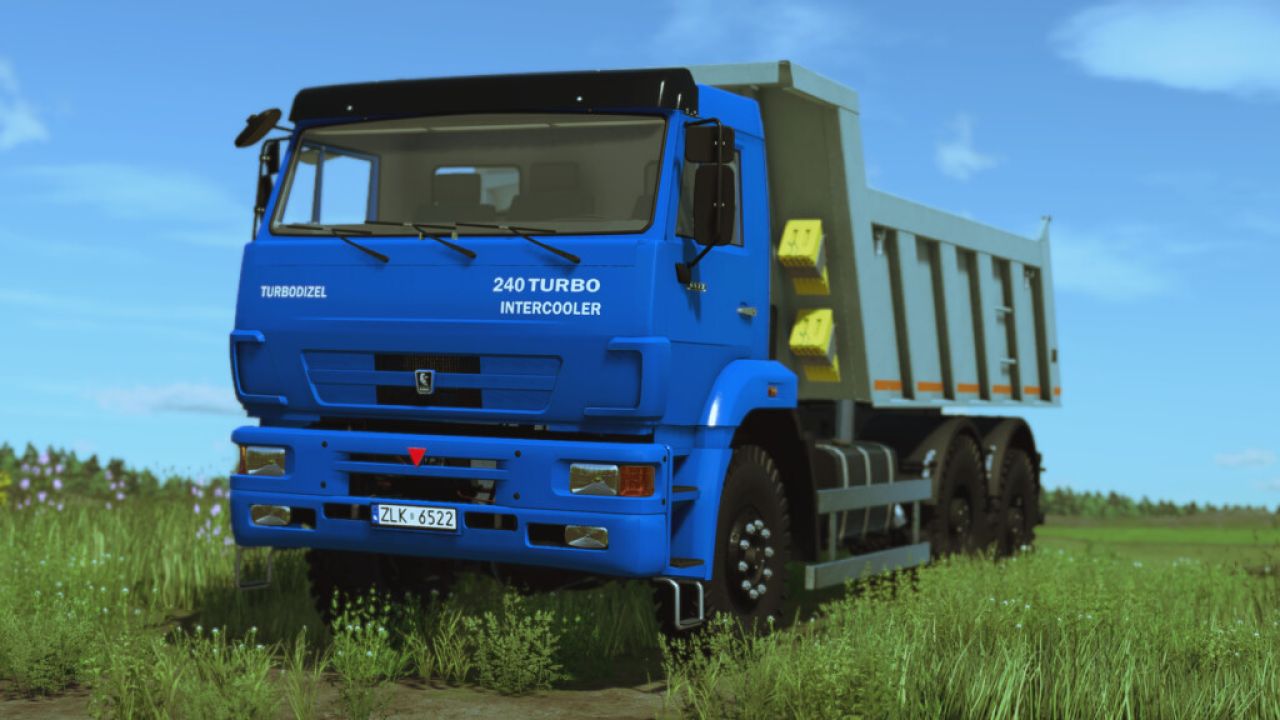 Som do motor KAMAZ-740.63 V8 (Prefab)