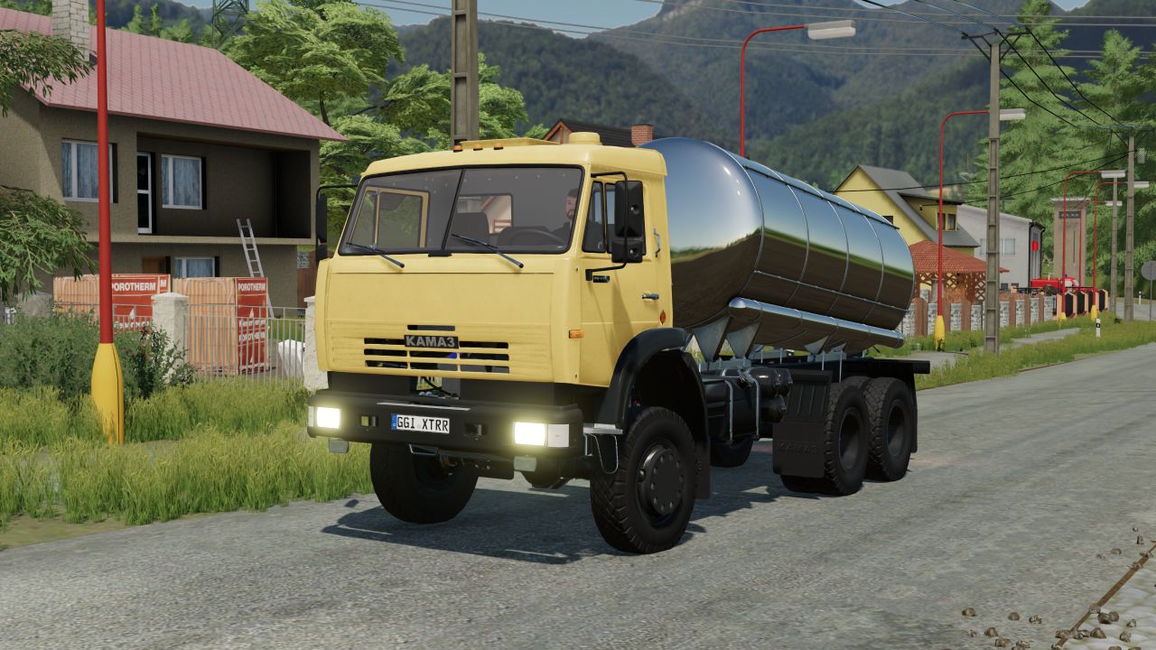 Camion cisterna Kamaz