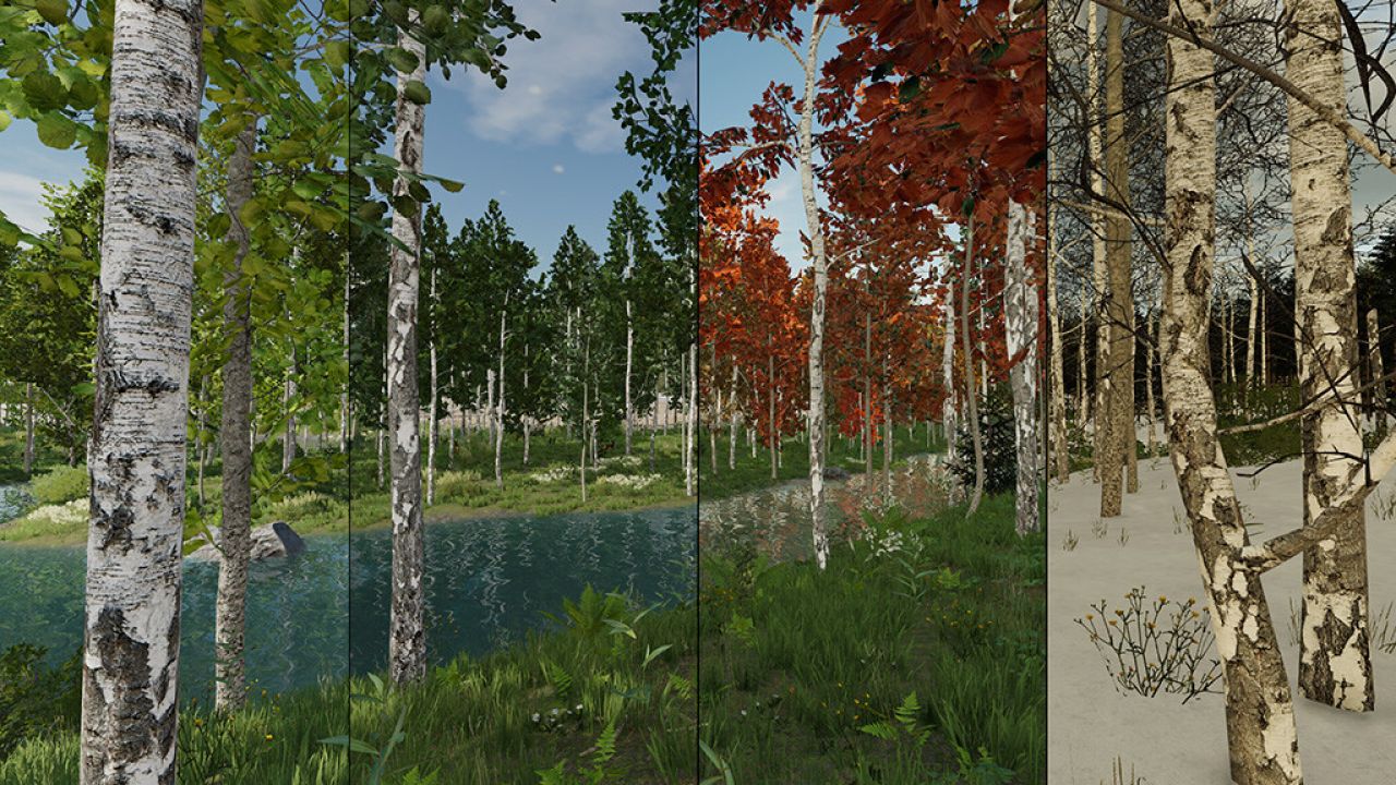 Karhuvaara Tree Pack (Prefab)