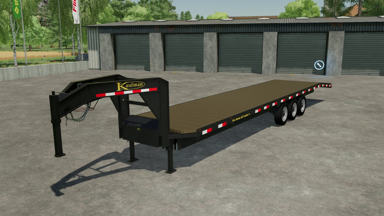 Kaufman 35ft/10m low bed trailer