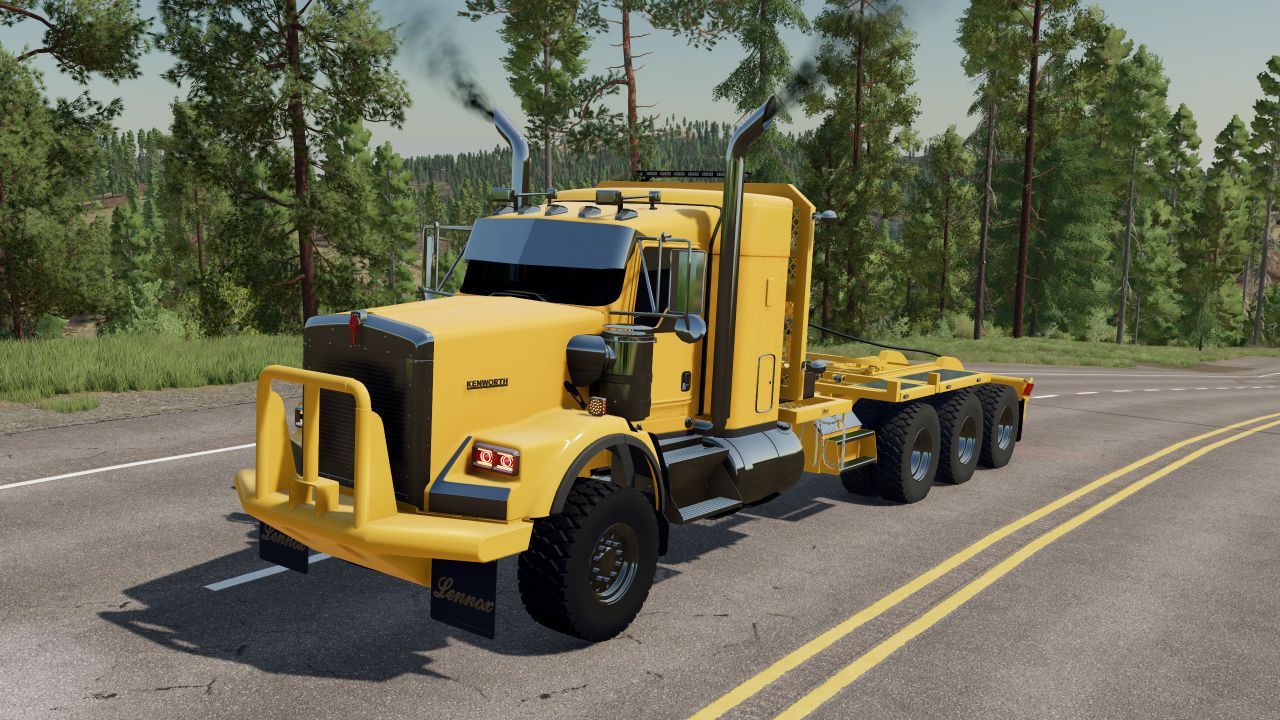 Camión cabrestante Kenworth T800