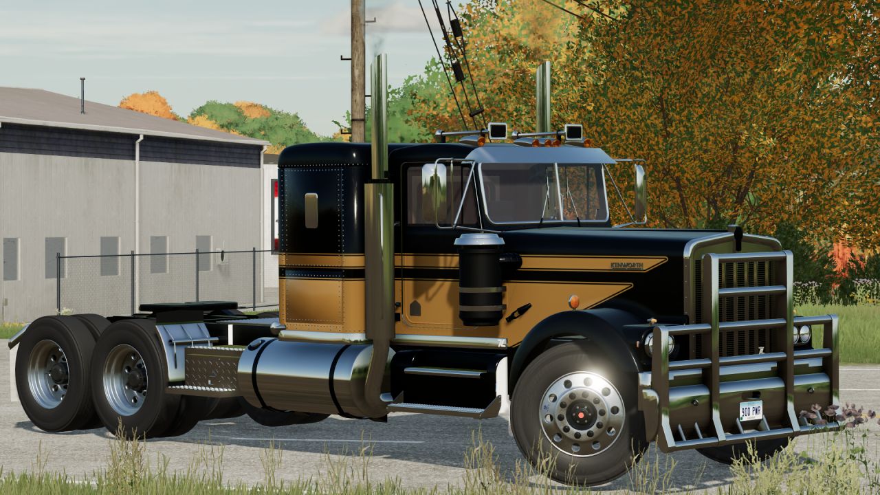 Kenworth W900A Flat Top