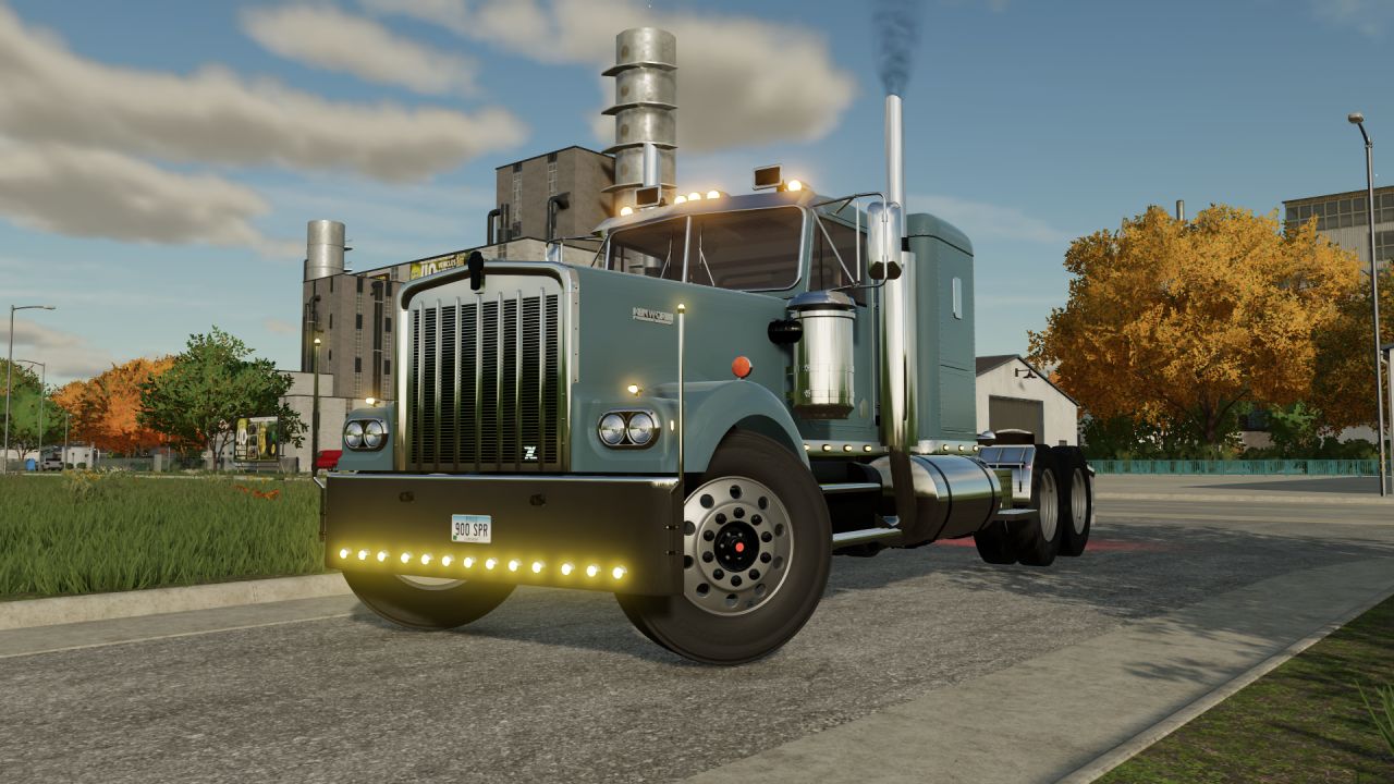 Kenworth W900A Flat Top