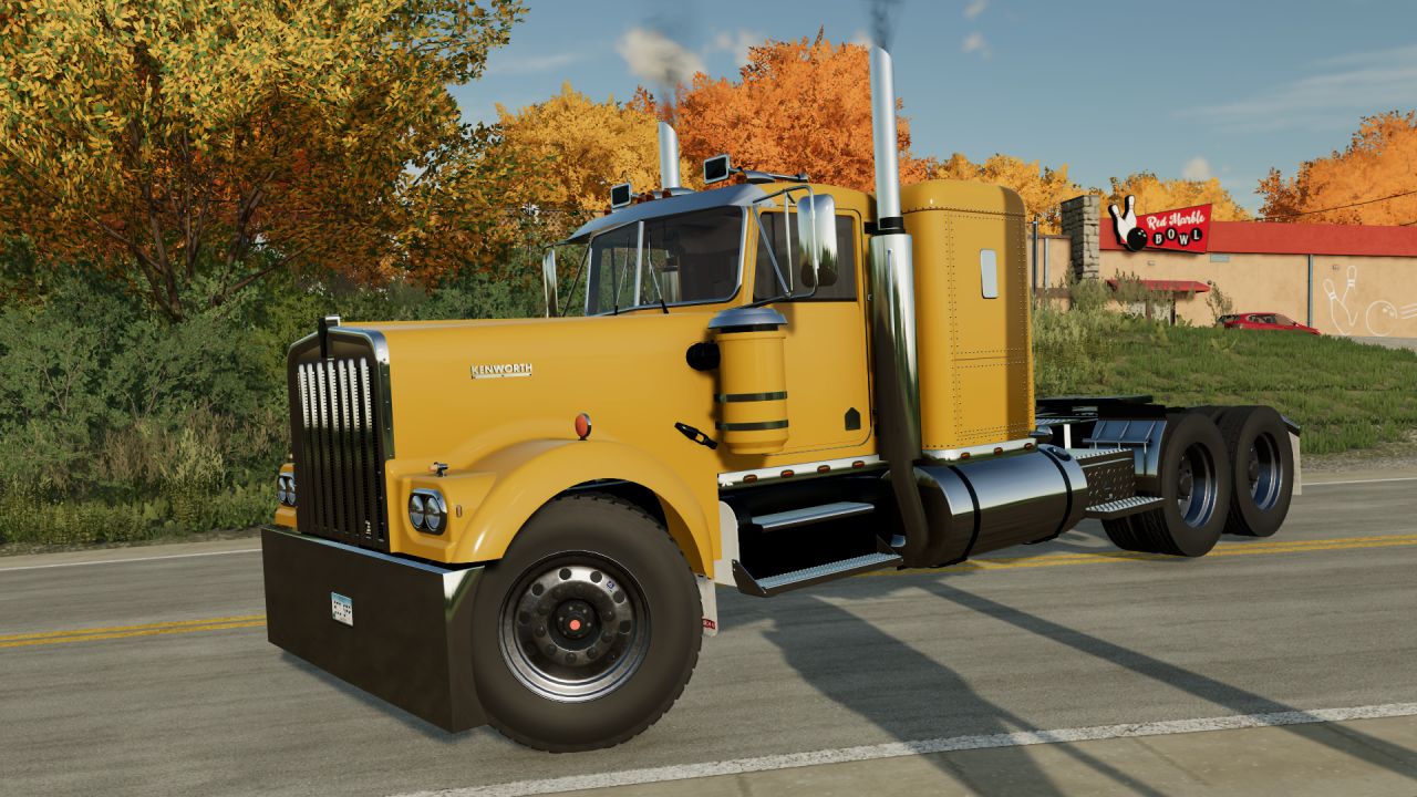 Kenworth W900A Flat Top