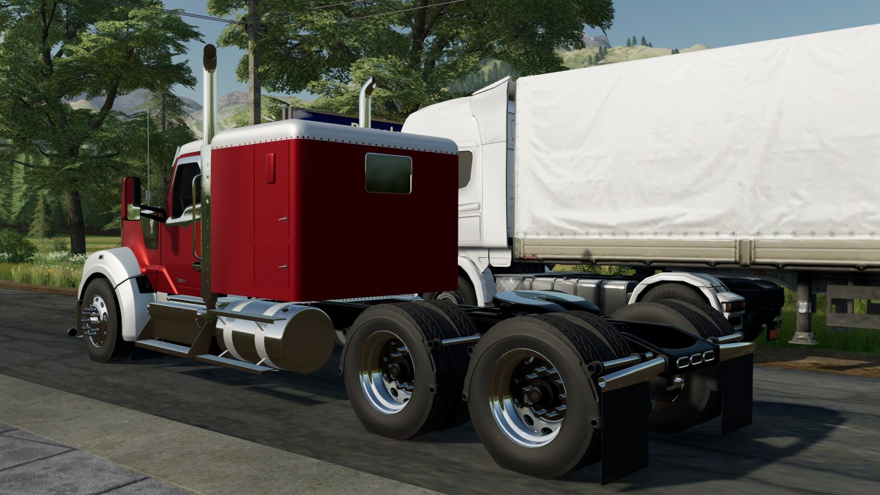 Kenworth W990 Flattop